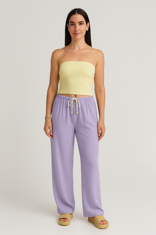 Women’s High-Waisted Wide-Leg Pants – Flowing & Elegant Fit