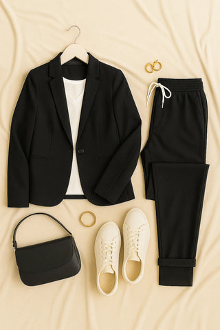 Women’s Two-Piece Blazer Set – Elegant, Comfortable & Polished