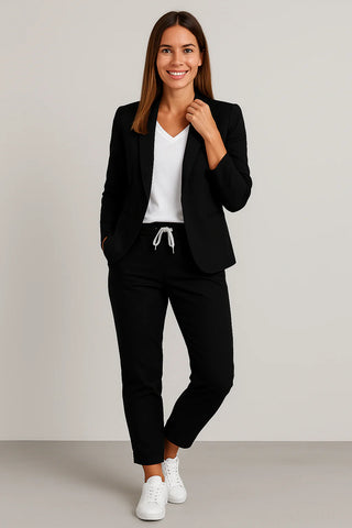 Women’s Two-Piece Blazer Set – Elegant, Comfortable & Polished