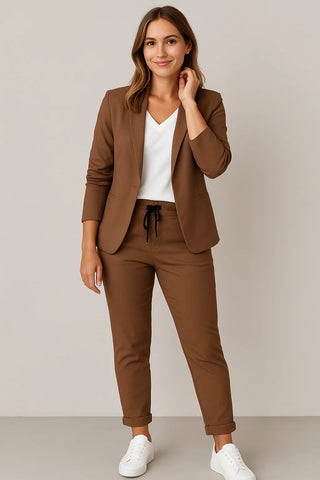 Women’s Two-Piece Blazer Set – Elegant, Comfortable & Polished