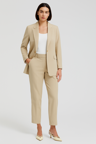 Women’s Business Set – Slim-Fit Blazer & Pants for Professional Style