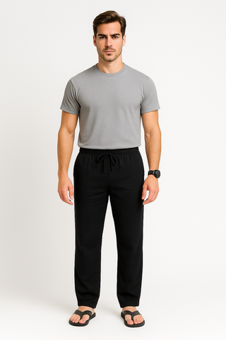 Men’s Relaxed Fit Pants – Breathable, Casual & Easy to Wear