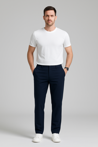 Men’s Lightweight Ice-Silk Pants – Breathable & Relaxed Fit
