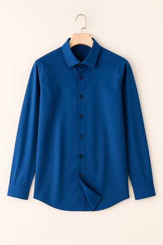 Men’s Casual Button-Up Shirt – Relaxed Fit & Breathable Design