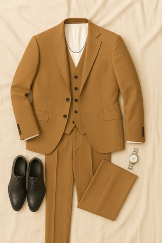 Men’s 3-Piece Suit – Tailored Formalwear for Events & Office