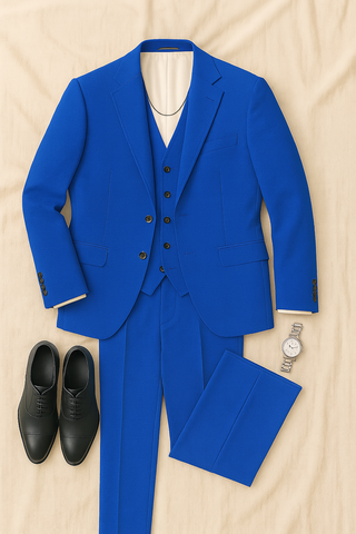 Men’s 3-Piece Suit – Tailored Formalwear for Events & Office