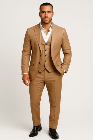 Men’s 3-Piece Suit – Tailored Formalwear for Events & Office