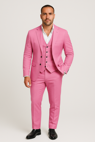 Men’s 3-Piece Suit – Tailored Formalwear for Events & Office