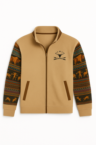 Men's jacket – Retro outdoor style, warm & versatile